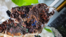 Load image into Gallery viewer, 5.5" Moroccan Azurite &amp; Malachite Crystal Cluster *cracked*

