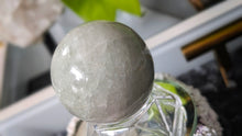 Load image into Gallery viewer, 2" Green Aventurine Crystal Sphere with Stand
