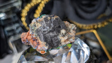 Load image into Gallery viewer, 2" Azurite, Malachite &amp; Galena Crystal Cluster
