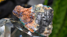 Load image into Gallery viewer, 2" Azurite, Malachite &amp; Galena Crystal Cluster
