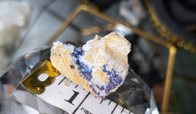Load image into Gallery viewer, 1" Moroccan Azurite Crystal Cluster
