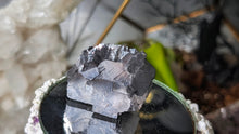 Load image into Gallery viewer, 1.5" Bulgarian Galena Crystal Cluster
