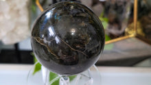 Load image into Gallery viewer, 2.5" Labradorite Sphere with Plastic Stand

