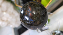 Load image into Gallery viewer, 2.5" Labradorite Sphere with Glass Stand
