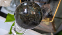 Load image into Gallery viewer, 2.5" Labradorite Sphere with Glass Stand

