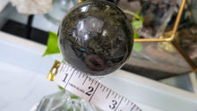 Load image into Gallery viewer, 2.5" Labradorite Sphere with Glass Stand
