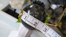 Load image into Gallery viewer, 2.5" Labradorite Sphere with White Stand
