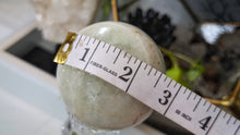 Load image into Gallery viewer, 3" Fluorite Crystal Sphere with Glass Stand
