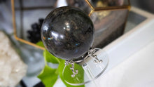 Load image into Gallery viewer, 3" Labradorite Sphere with Metal Stand
