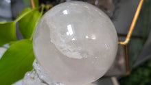 Load image into Gallery viewer, 3" Clear Quartz Crystal Sphere with Stand
