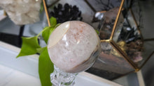 Load image into Gallery viewer, 3" Agate Quartz Crystal Sphere with Stand
