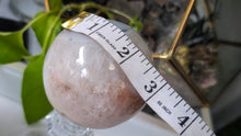 Load image into Gallery viewer, 3" Agate Quartz Crystal Sphere with Stand
