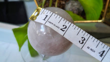 Load image into Gallery viewer, 2.5" Rose Quartz Crystal Sphere with Glass Stand
