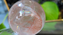 Load image into Gallery viewer, 2" Rainbow Strawberry Quartz Crystal Sphere with Stand
