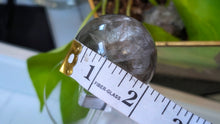 Load image into Gallery viewer, 2" Smokey Rainbow Fluorite Crystal Sphere with Stand
