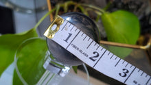 Load image into Gallery viewer, 2" Silicon Carbide Crystal Sphere with Glass Stand
