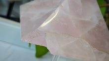 Load image into Gallery viewer, 5" Rose Quartz Crystal Pyramid (Chipped)
