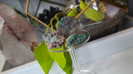 Azurite & Malachite Crystal Clusters 3pcs