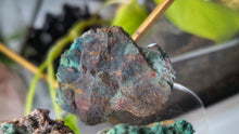 Load image into Gallery viewer, Azurite &amp; Malachite Crystal Clusters 3pcs

