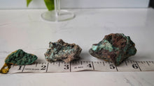 Load image into Gallery viewer, Azurite &amp; Malachite Crystal Clusters 3pcs
