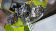 Load image into Gallery viewer, Bulgarian Quartz Galena Crystal Clusters 3pcs
