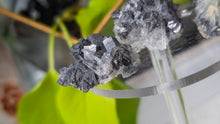 Load image into Gallery viewer, Bulgarian Quartz Galena Pyrite Crystal Clusters 3pcs
