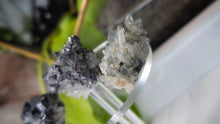 Load image into Gallery viewer, Bulgarian Quartz Galena Pyrite Crystal Clusters 3pcs
