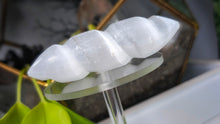 Load image into Gallery viewer, 4" Selenite Crystal Spiral Wand
