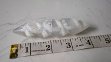 Load image into Gallery viewer, 4" Selenite Crystal Spiral Massage Wand
