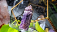 Load image into Gallery viewer, 2.5" Chevron Dream Amethyst Crystal Pillar Tower
