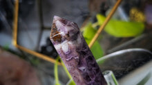 Load image into Gallery viewer, 2.5" Chevron Dream Amethyst Crystal Pillar Tower

