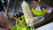 Load image into Gallery viewer, 2.5" Epidote in Prehnite Crystal Pillar Tower
