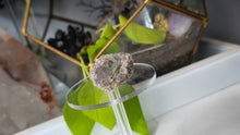 Load image into Gallery viewer, 1.5" Green Tourmaline in Quartz Crystal Cluster
