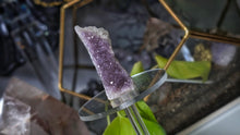 Load image into Gallery viewer, 2.5" Amethyst Mini Cathedral Crystal Cluster
