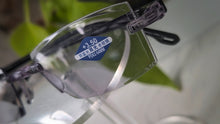 Load image into Gallery viewer, Purple Lens Bifocal Reading Glasses (+3.50) NEW
