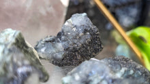 Load image into Gallery viewer, Emerald &amp; Mica Crystal Clusters (3pcs)
