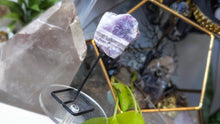 Load image into Gallery viewer, 4.5" Chevron Amethyst Crystal on Stand
