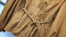 Load image into Gallery viewer, Banana Republic Tan Long Sleeve Blouse Top SM-MD
