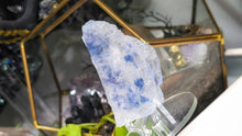Load image into Gallery viewer, 3.5" Rare Blue Halite Crystal with Stand
