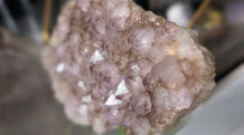 Load image into Gallery viewer, 5" Thunder Bay Smokey Lavender Amethyst Crystal

