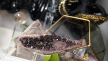 Load image into Gallery viewer, 6" Thunder Bay Black Amethyst Crystal
