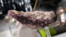 Load image into Gallery viewer, 6" Thunder Bay Black Amethyst Crystal
