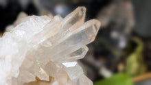 Load image into Gallery viewer, 4" Clear &amp; Smokey Quartz Crystal Cluster
