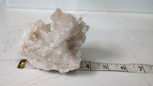 Load image into Gallery viewer, 4" Clear &amp; Smokey Quartz Crystal Cluster
