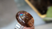 Load image into Gallery viewer, Lodolite Garden Quartz Crystal Adjustable Ring
