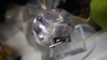 Load image into Gallery viewer, 2.5" Dream Amethyst Crystal Palmstone (stand not Included)
