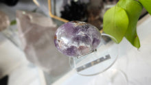 Load image into Gallery viewer, 2.5" Dream Amethyst Crystal Palmstone (stand not Included)
