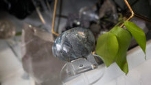 Load image into Gallery viewer, 3" Labradorite Crystal Palmstone (stand not Included)
