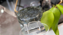 Load image into Gallery viewer, 2.5" Labradorite Crystal Palmstone (stand not Included)
