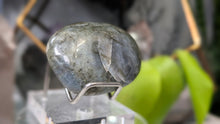 Load image into Gallery viewer, 2.5" Labradorite Crystal Palmstone (stand not Included)
